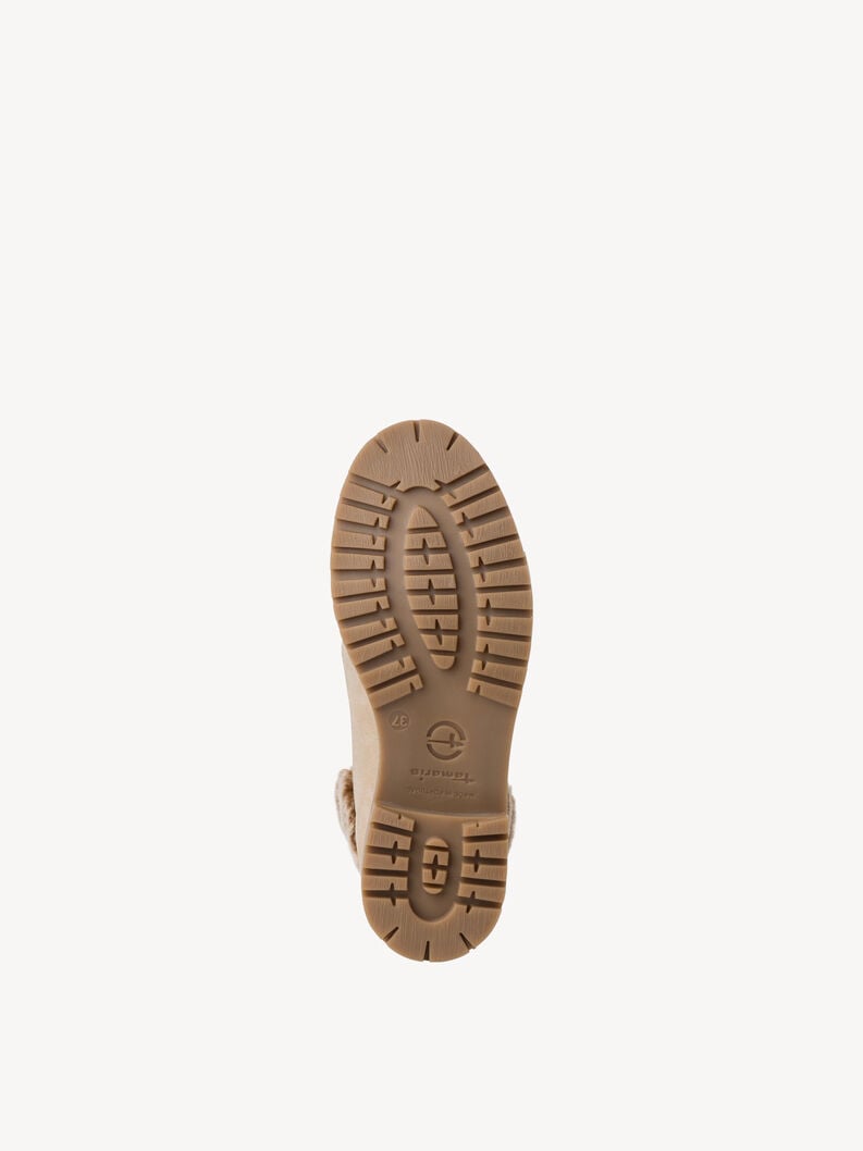 Tamaris Stiefelette - Beige Warmfutter