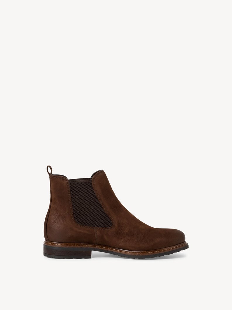 Tamaris Leder Chelsea Boot - Braun