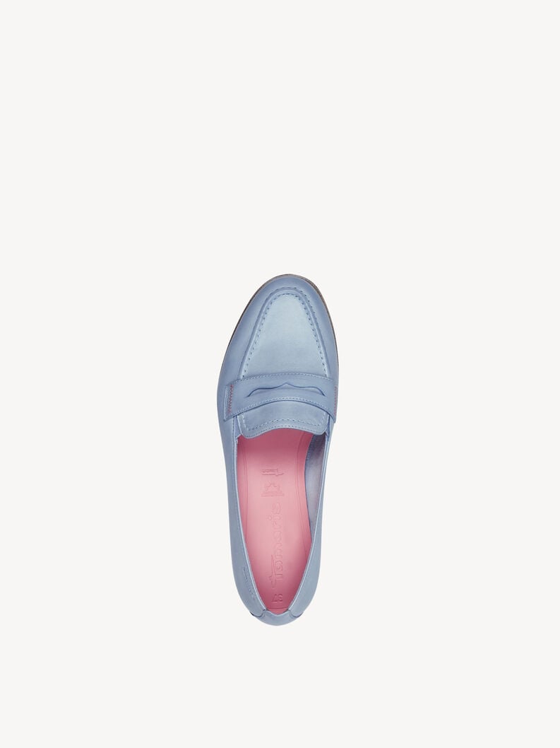 Tamaris Lederslipper - Blau