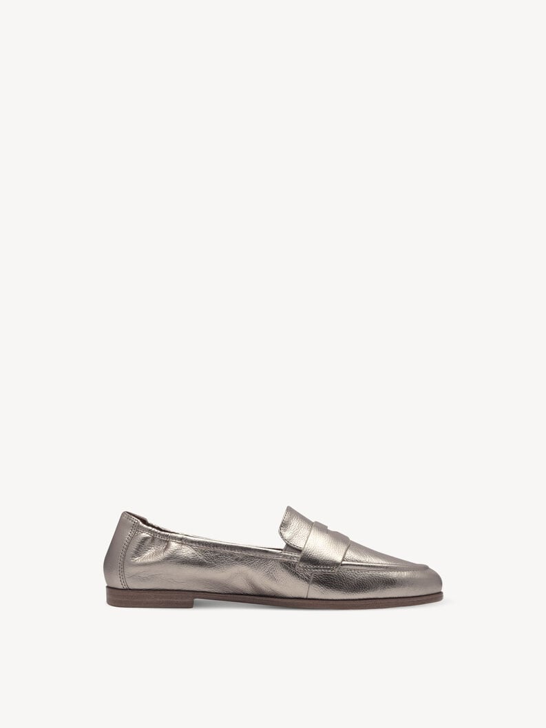 Tamaris Lederslipper - Gold