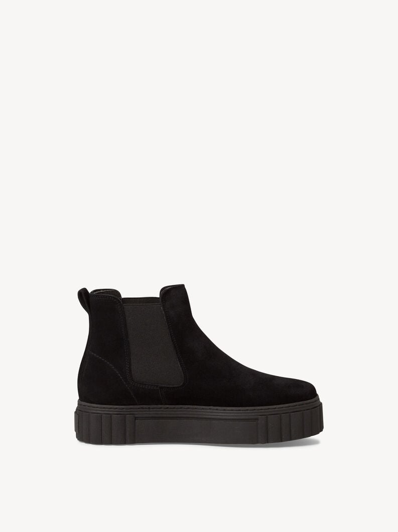 Tamaris Leder Chelsea Boot - Schwarz