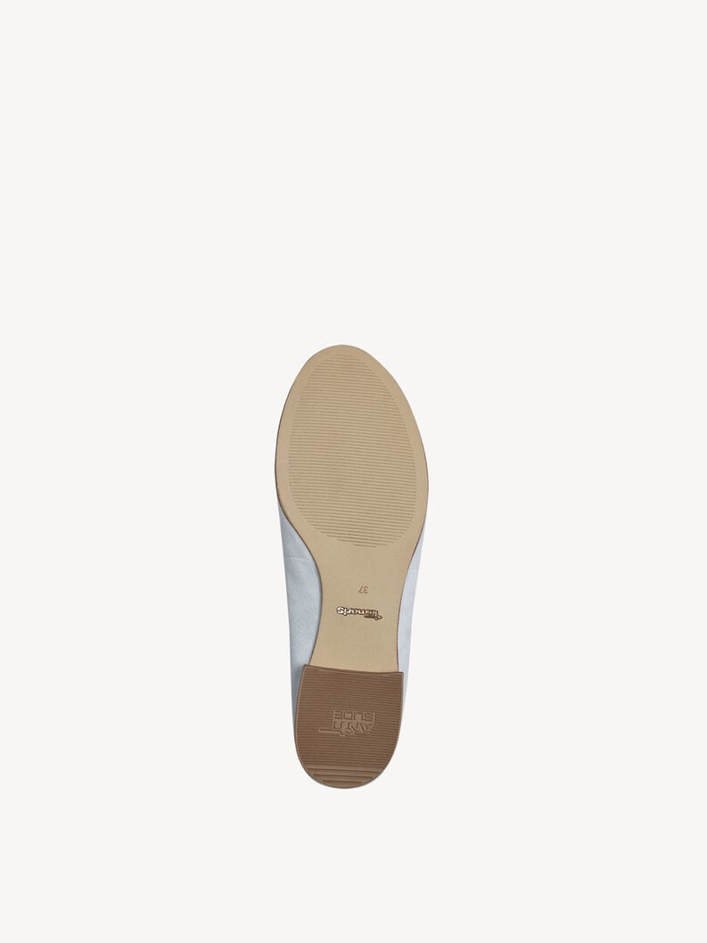 Tamaris Lederballerina - Blau