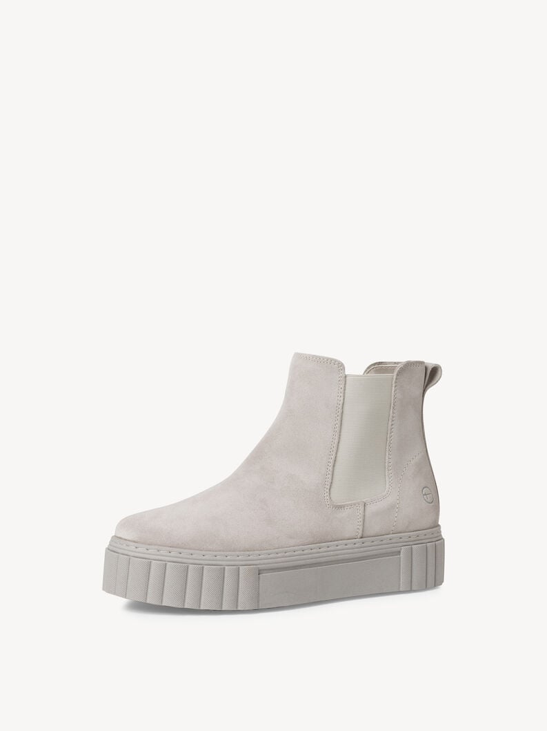 Tamaris Leder Chelsea Boot - Grau