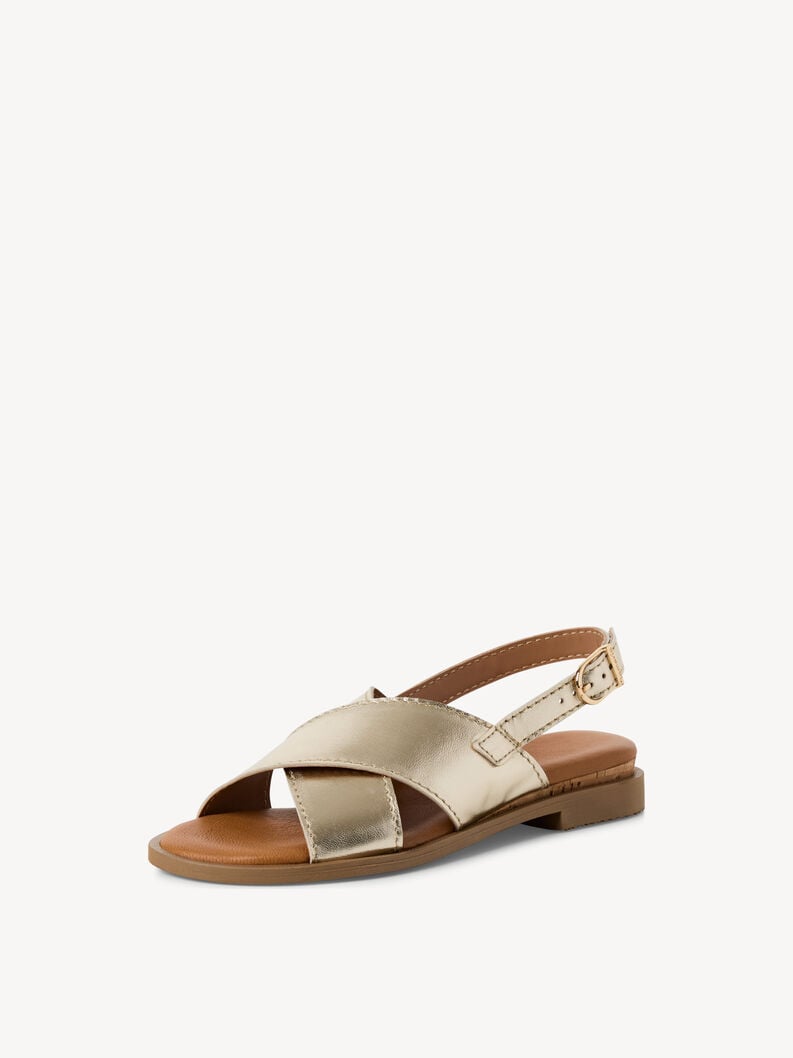 Tamaris Ledersandale - Gold