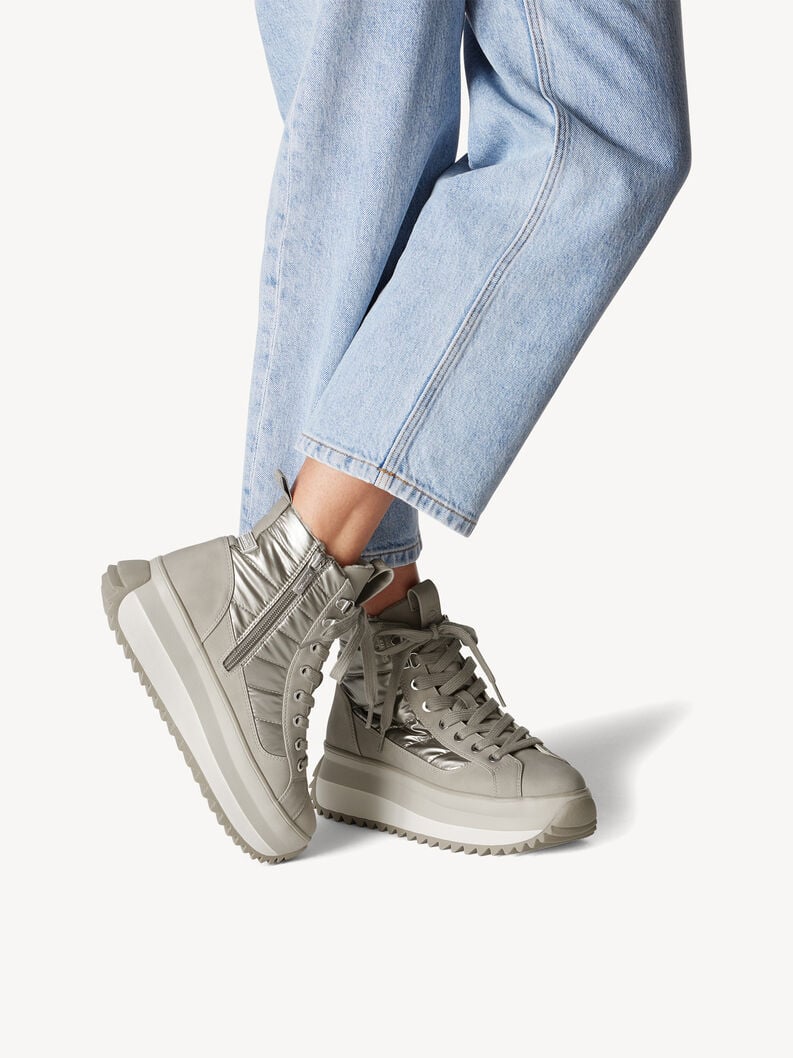 Tamaris Stiefelette - Beige Warmfutter