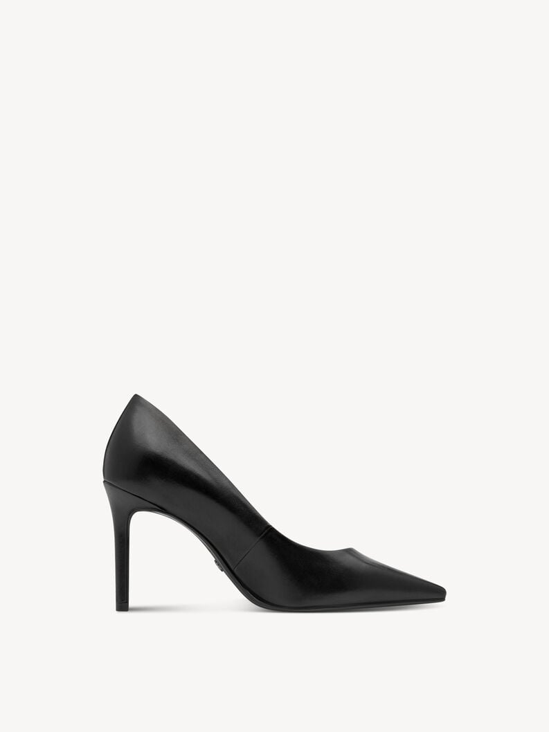 Tamaris Lederpumps - Schwarz