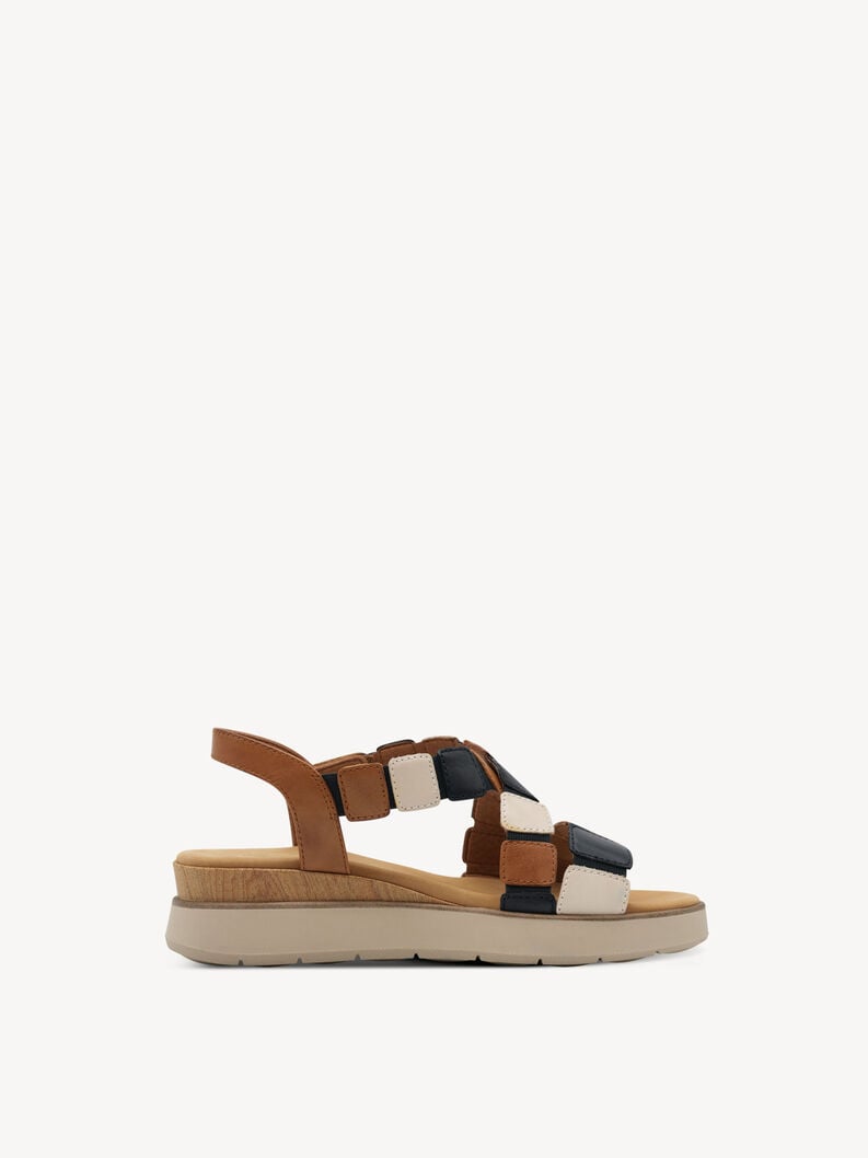 Tamaris Ledersandalette - Braun