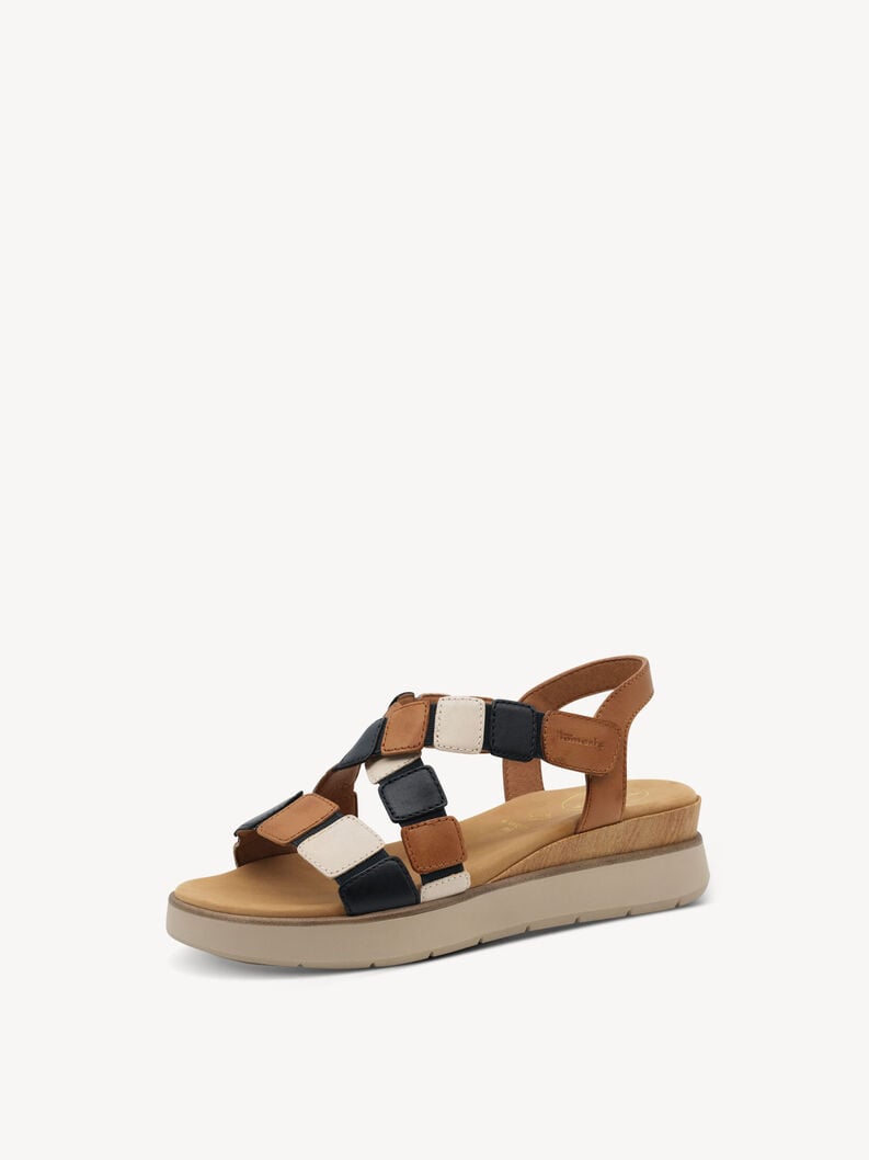 Tamaris Ledersandalette - Braun