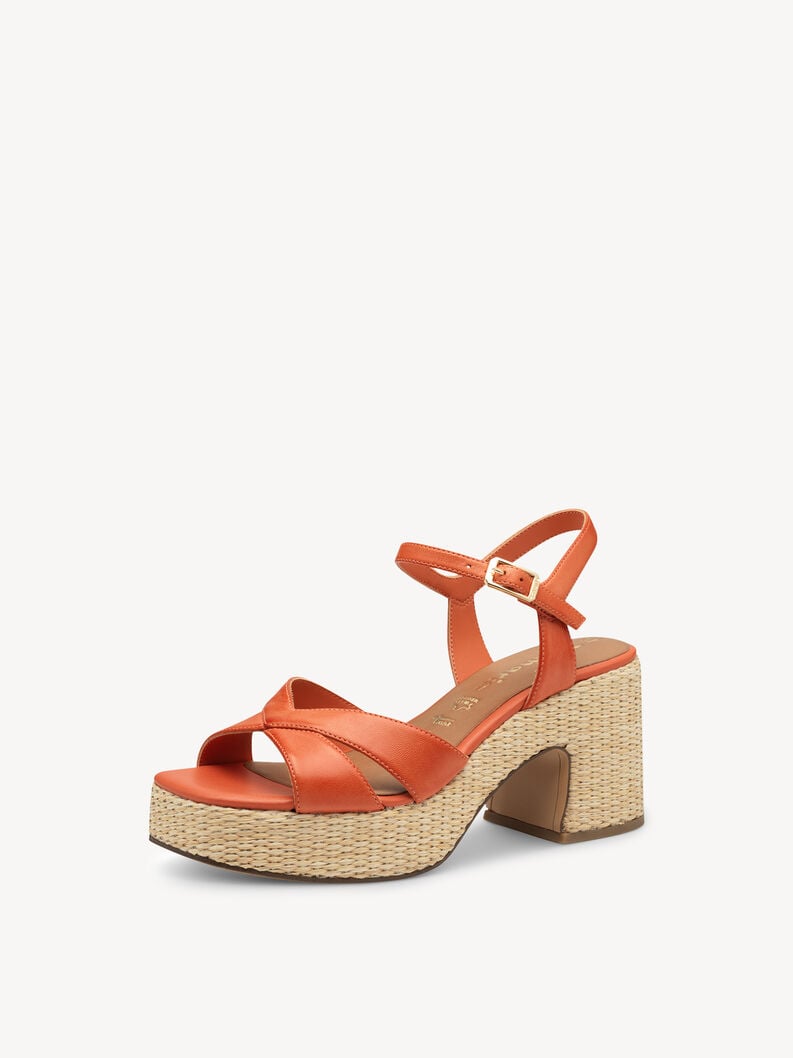 Tamaris Ledersandalette - Orange