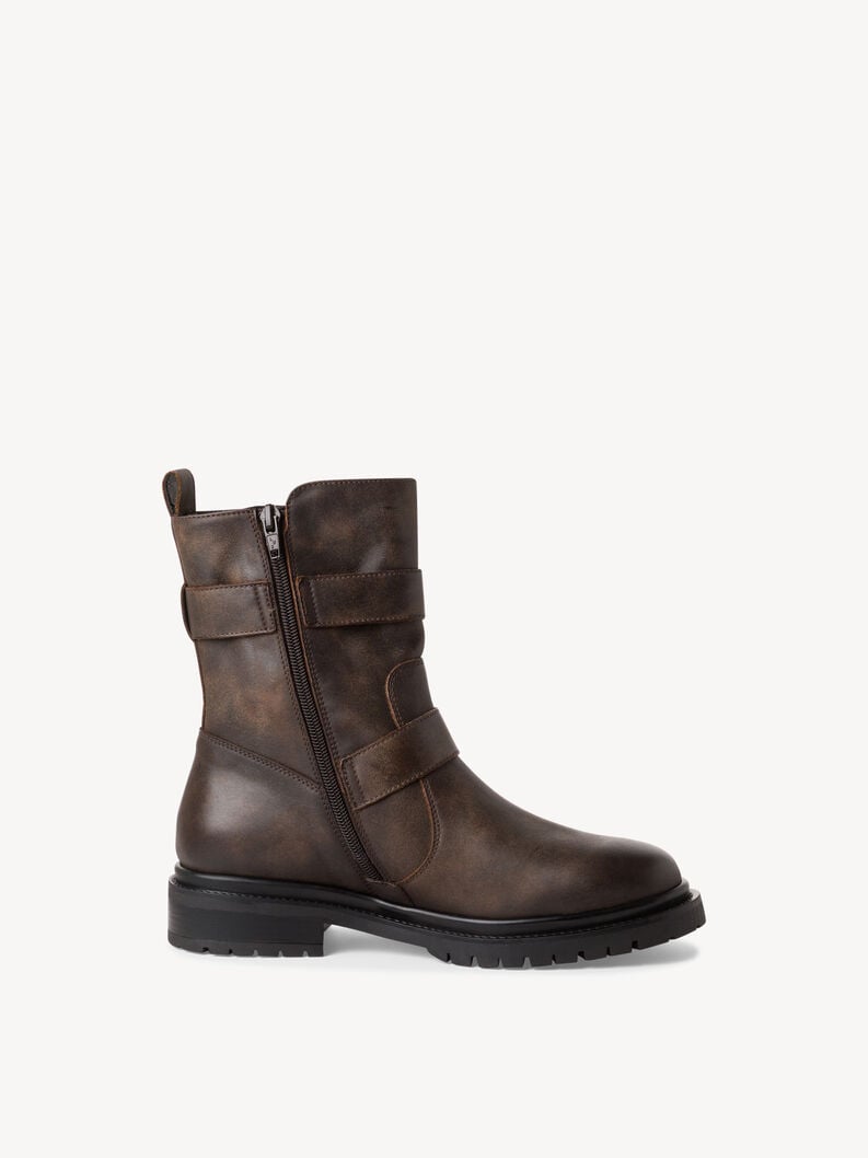 Tamaris Lederstiefelette - Braun