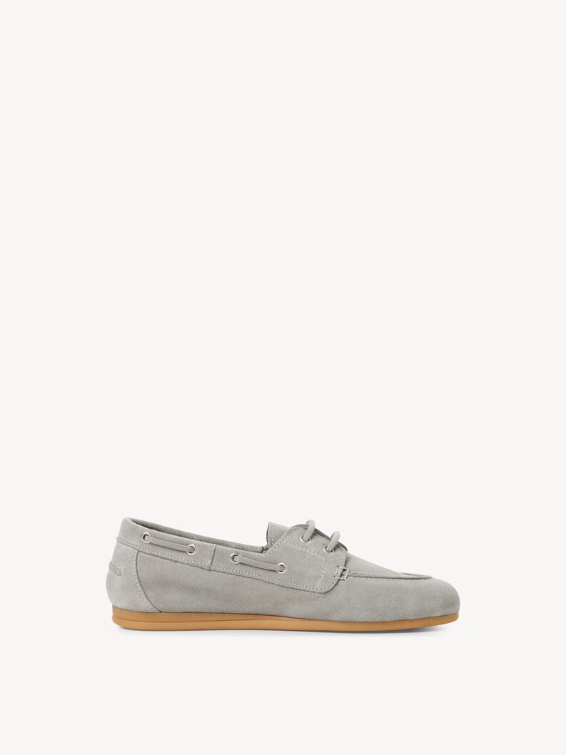 Tamaris Ledermoccassin - Grau