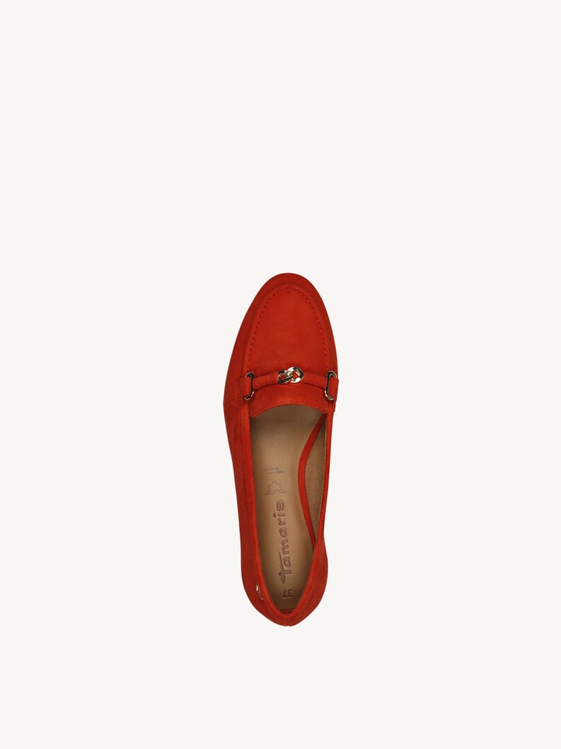 Tamaris Lederslipper - Rot