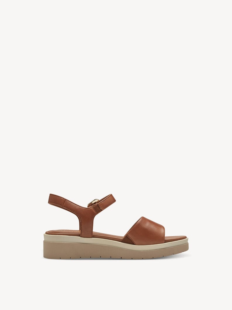Tamaris Ledersandalette - Braun