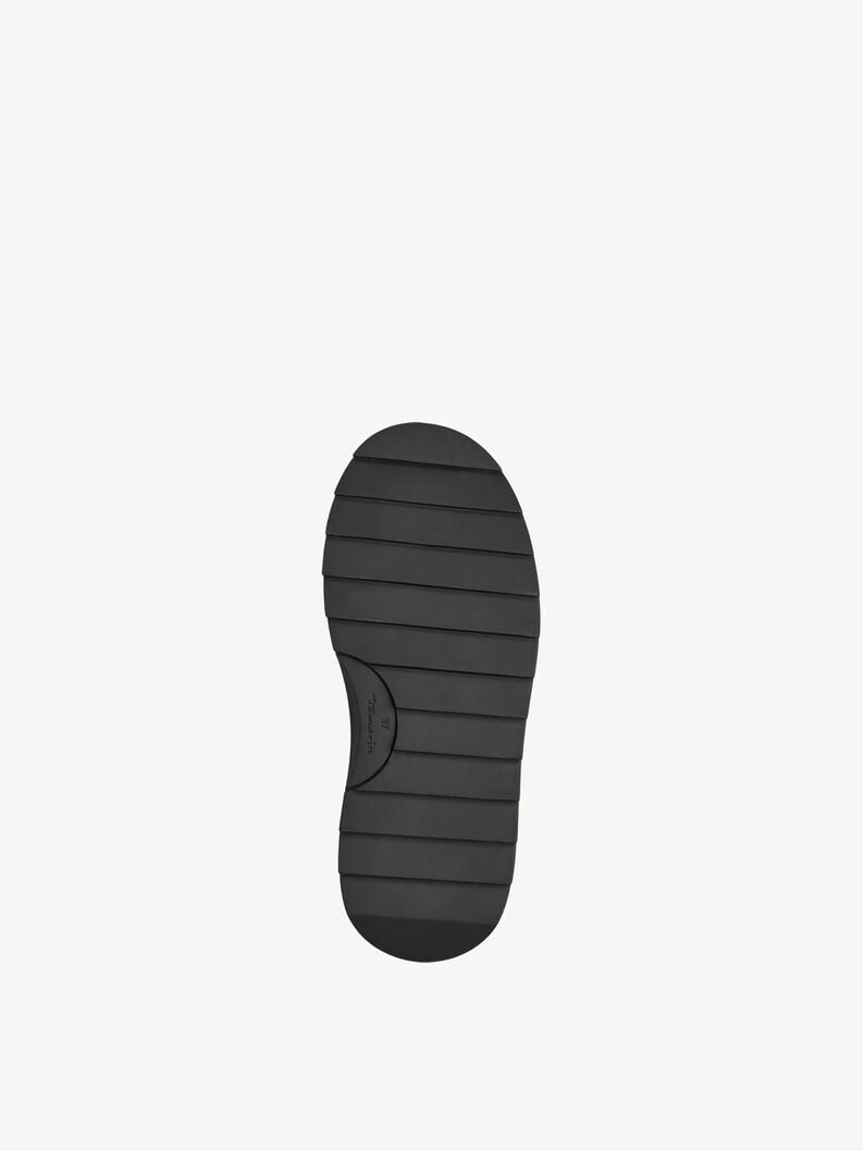 Tamaris Lederstiefelette - Schwarz Warmfutter