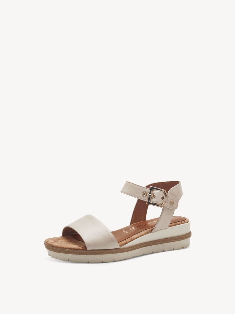 Tamaris Ledersandalette - Beige