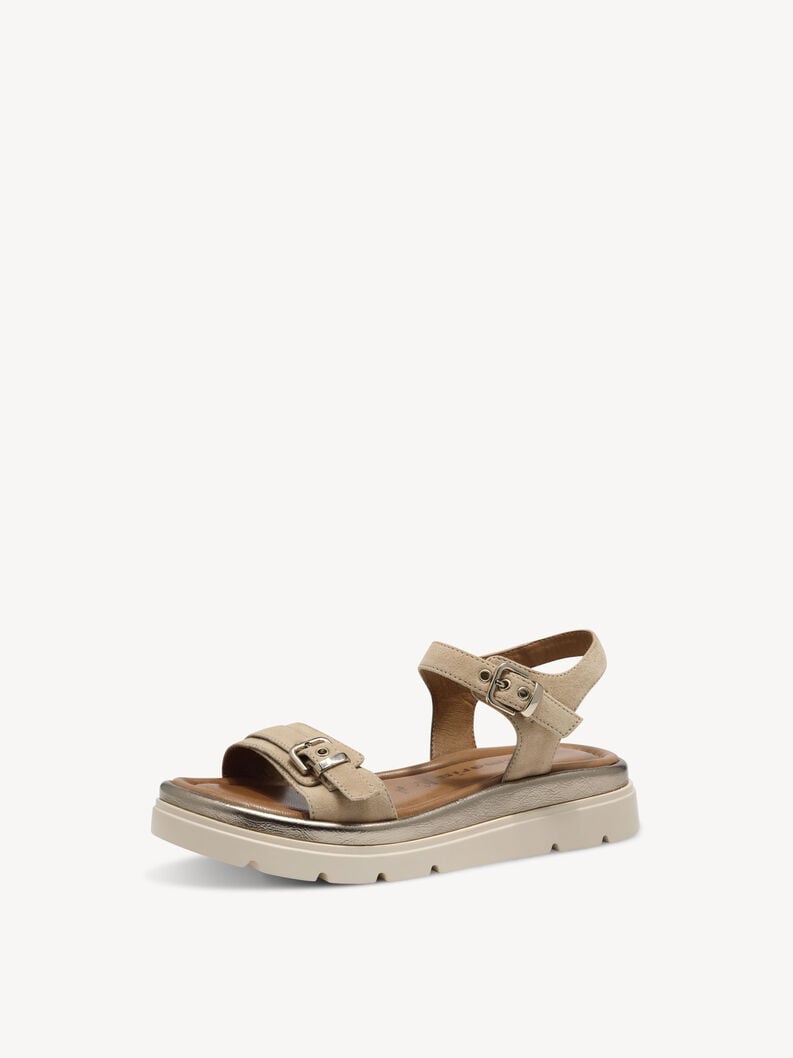 Tamaris Ledersandalette - Braun
