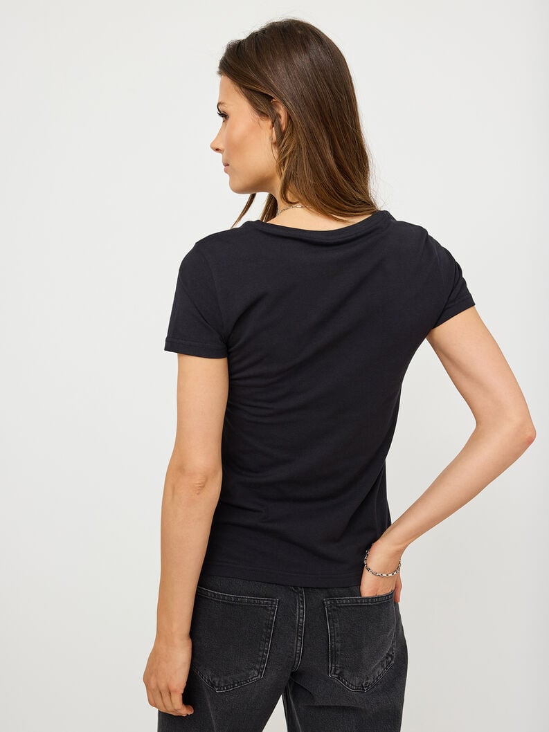 Tamaris T-shirt - Schwarz