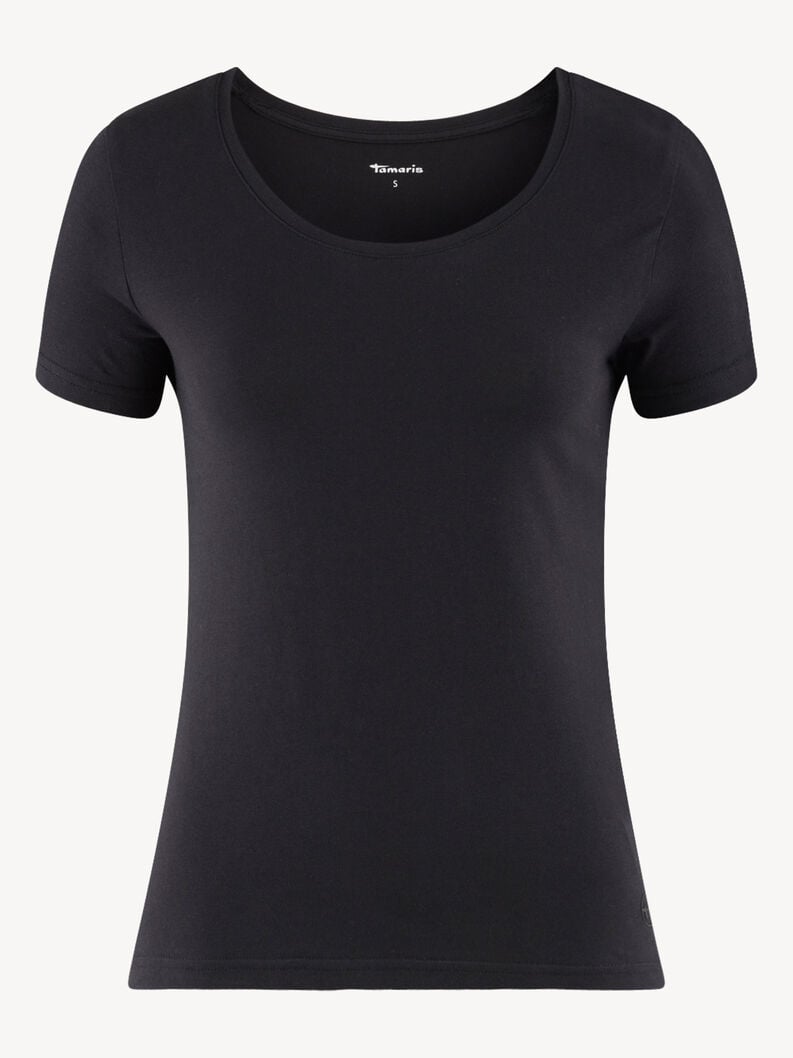 Tamaris T-shirt - Schwarz
