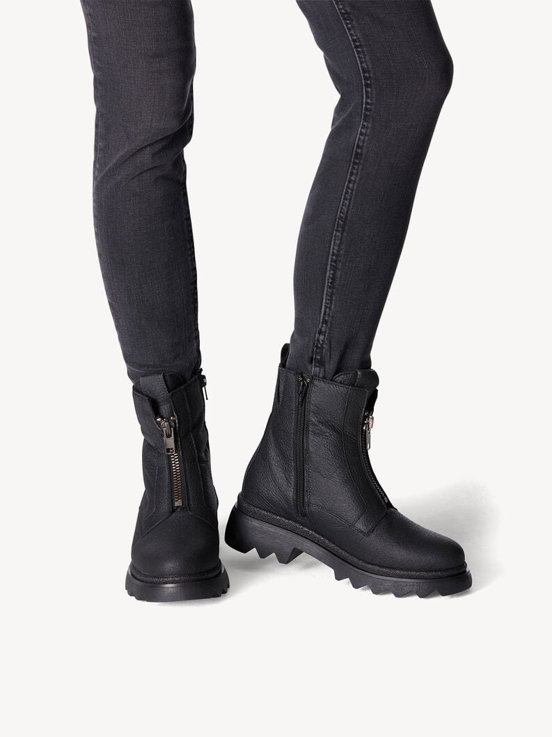 Tamaris Stiefelette - Schwarz Warmfutter