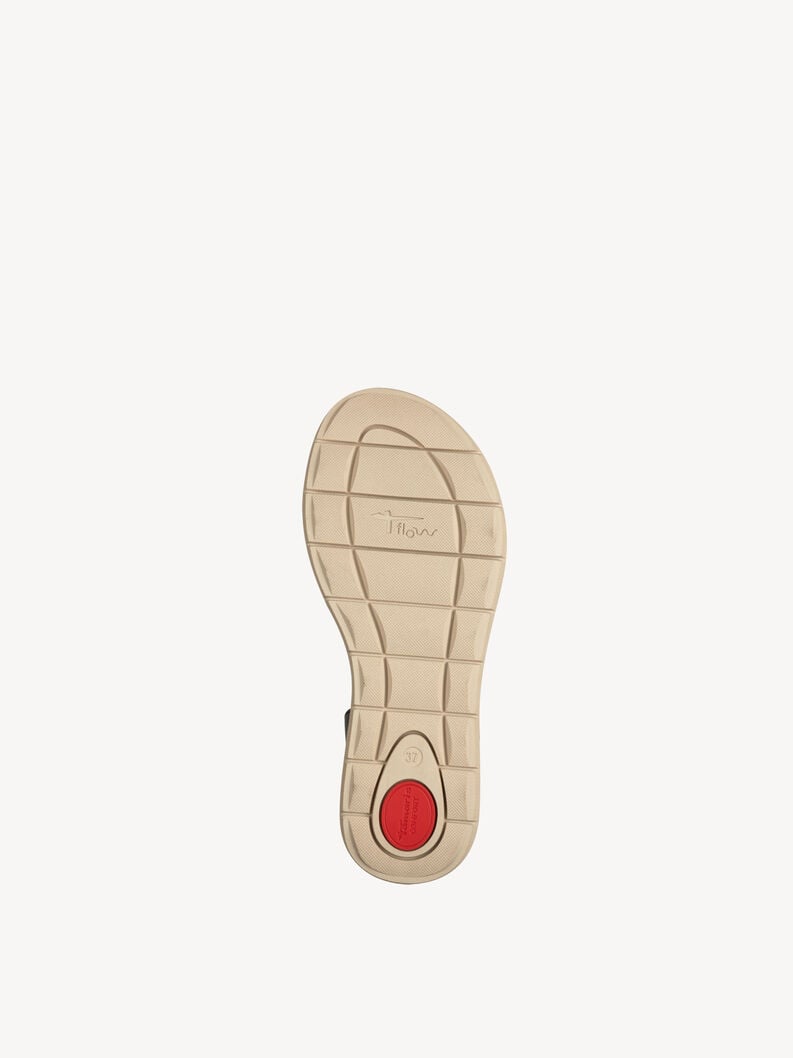 Tamaris Ledersandalette - Schwarz