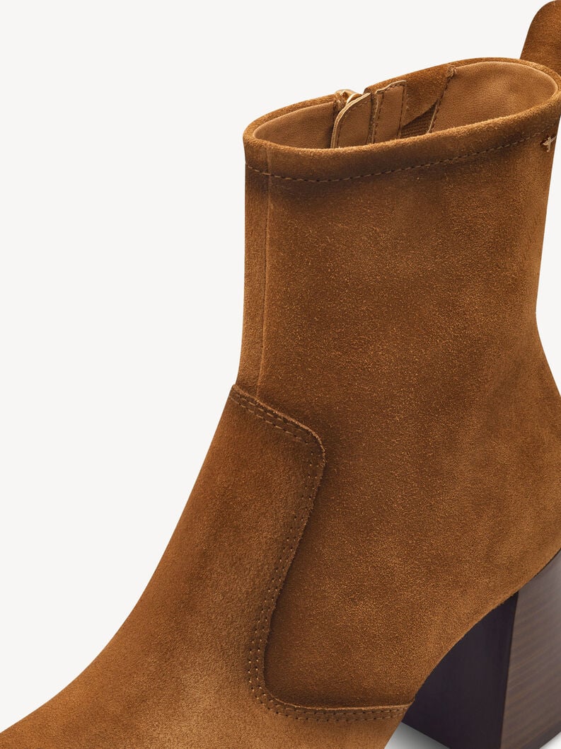 Tamaris Lederstiefelette - Braun
