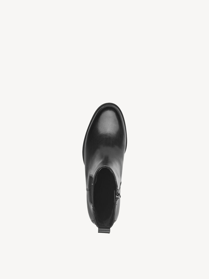 Tamaris Leder Chelsea Boot - Schwarz