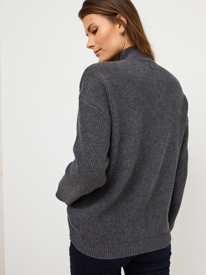 Tamaris Strickpullover - Grau