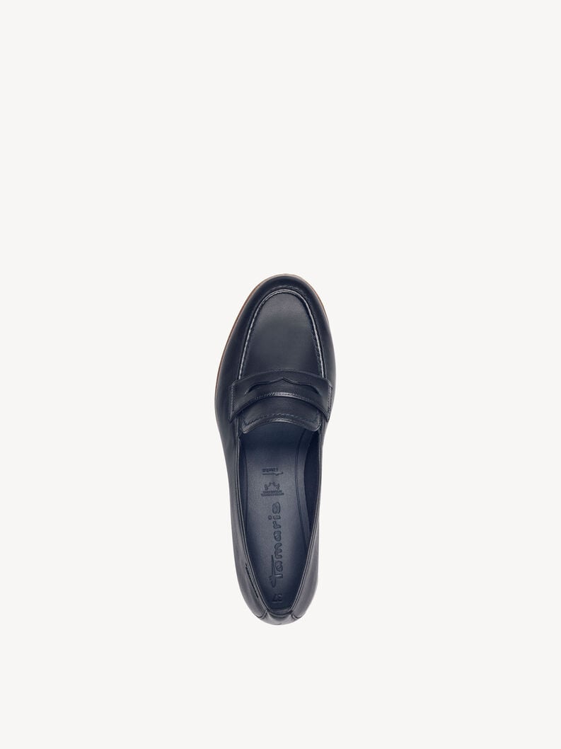 Tamaris Lederslipper - Blau