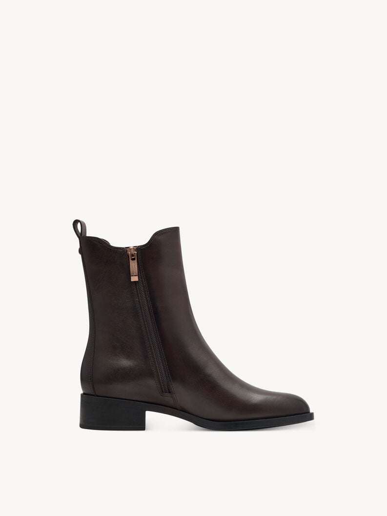 Tamaris Leder Chelsea Boot - Braun