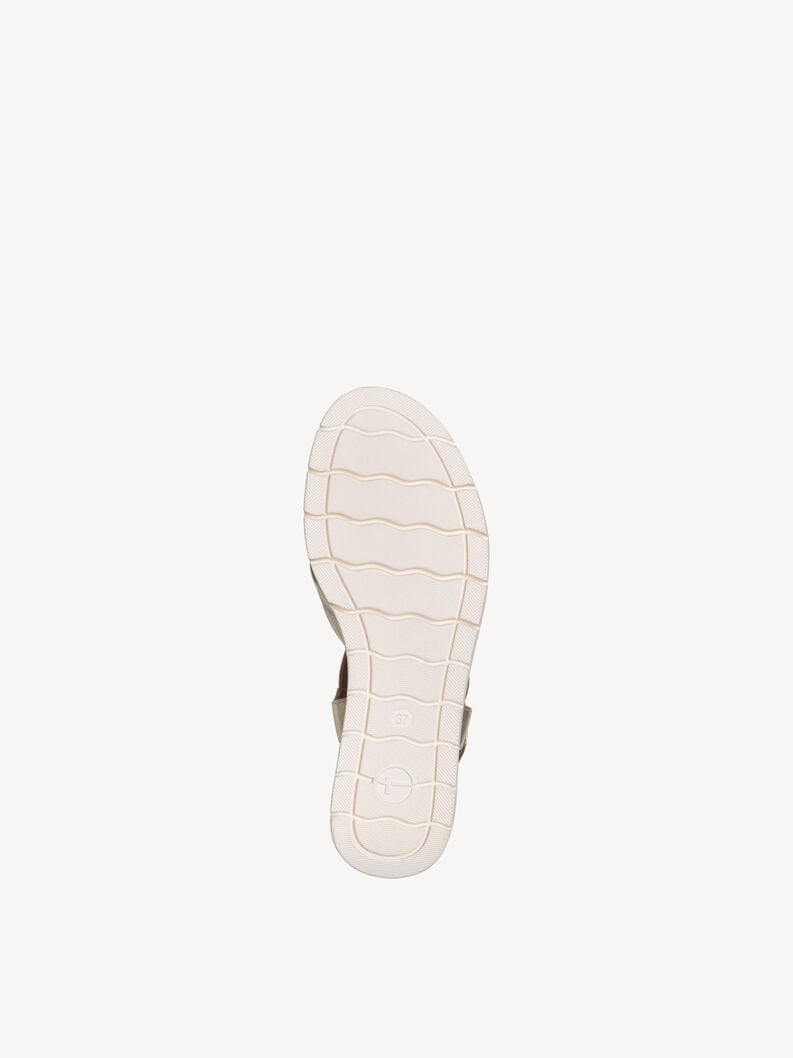Tamaris Ledersandalette - Gold