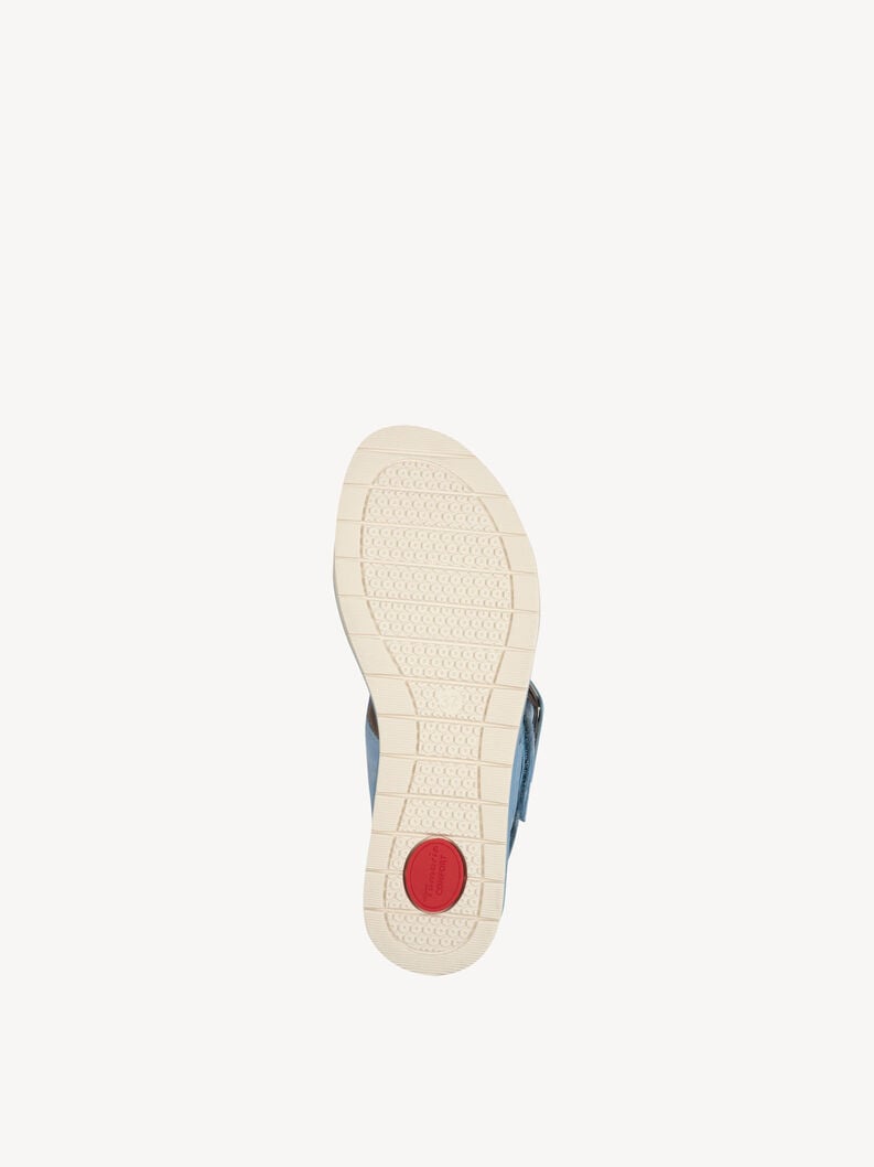 Tamaris Ledersandalette - Blau