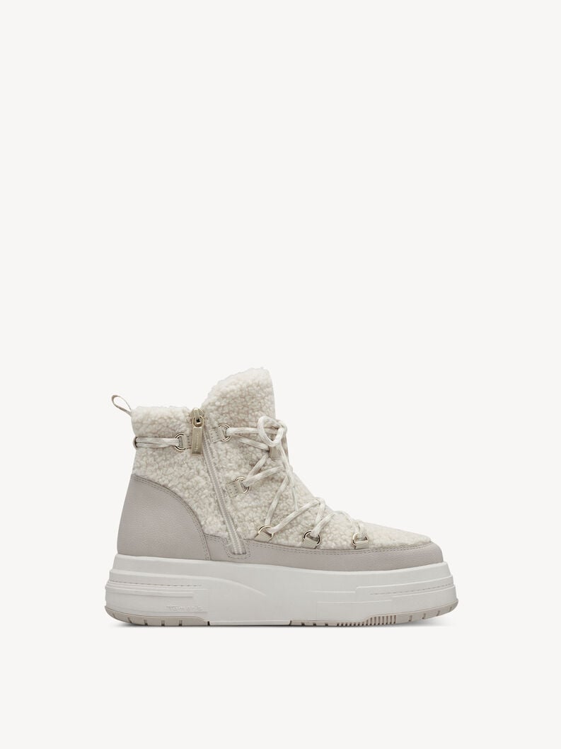 Tamaris Stiefelette - Beige Warmfutter