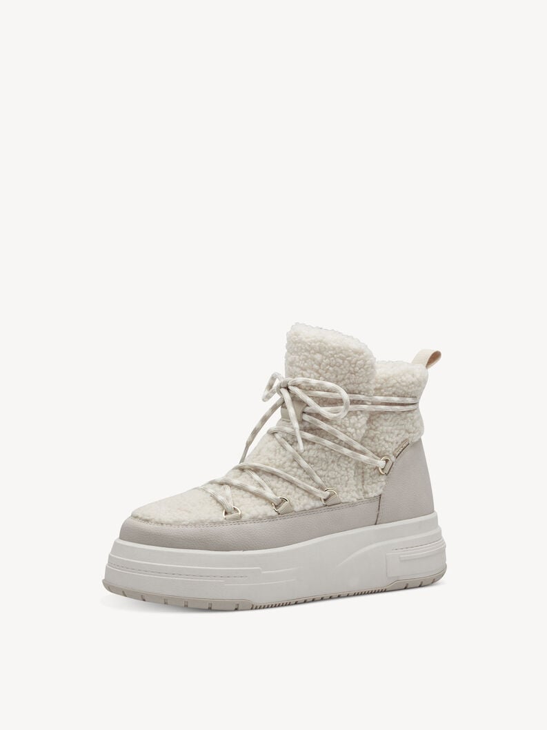 Tamaris Stiefelette - Beige Warmfutter