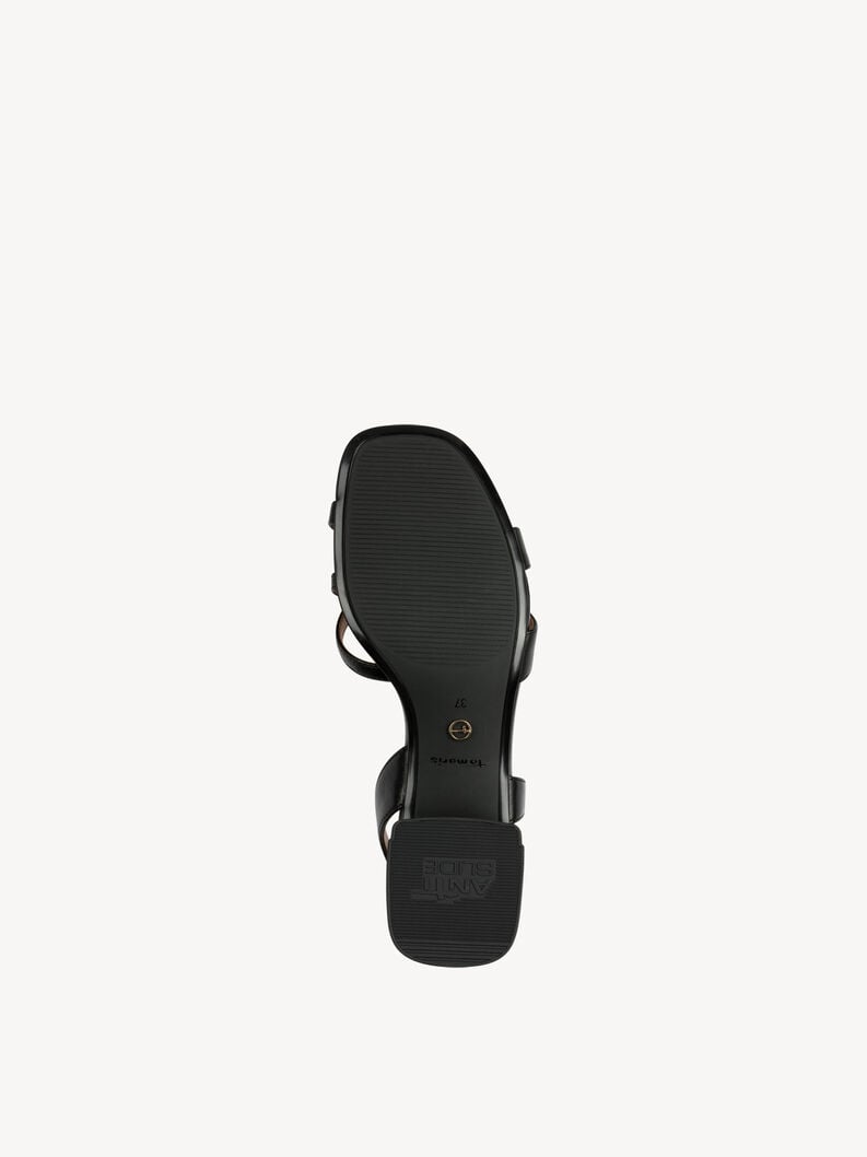 Tamaris Ledersandalette - Schwarz
