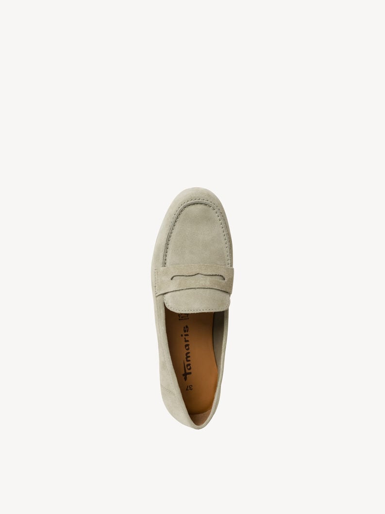 Tamaris Ledermoccassin - Grün