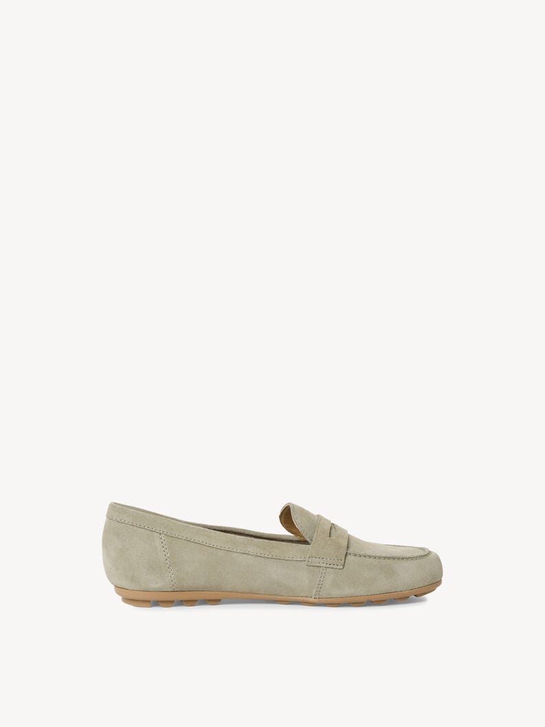 Tamaris Ledermoccassin - Grün
