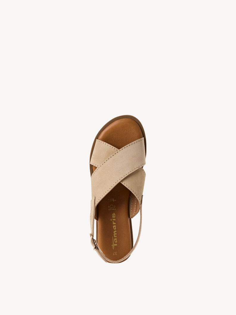 Tamaris Ledersandale - Beige