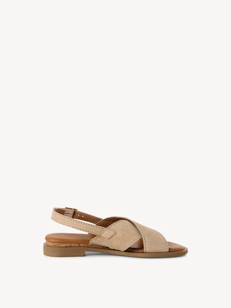 Tamaris Ledersandale - Beige
