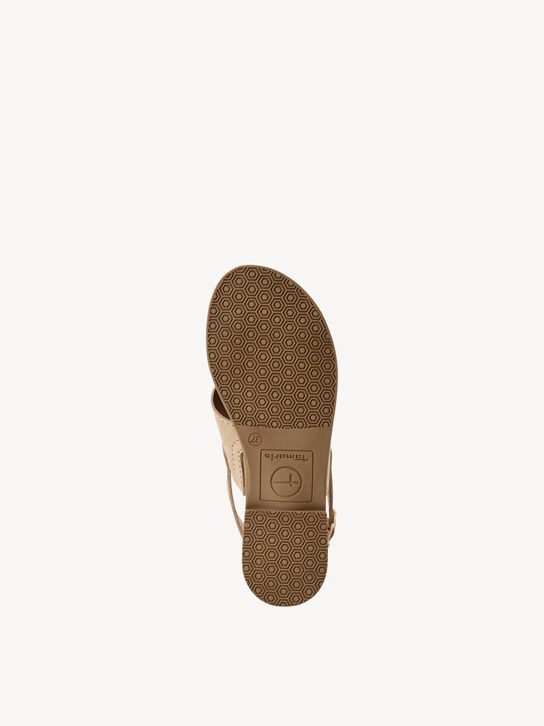 Tamaris Ledersandale - Beige