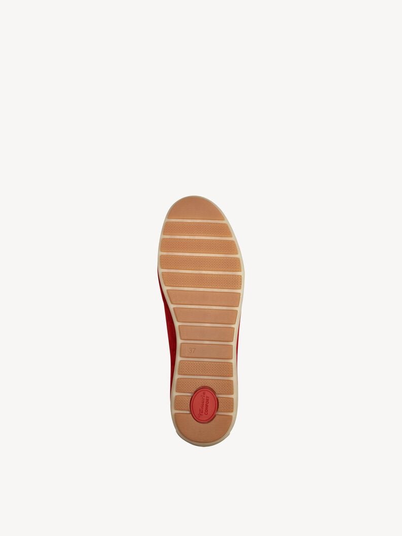 Tamaris Lederslipper - Rot