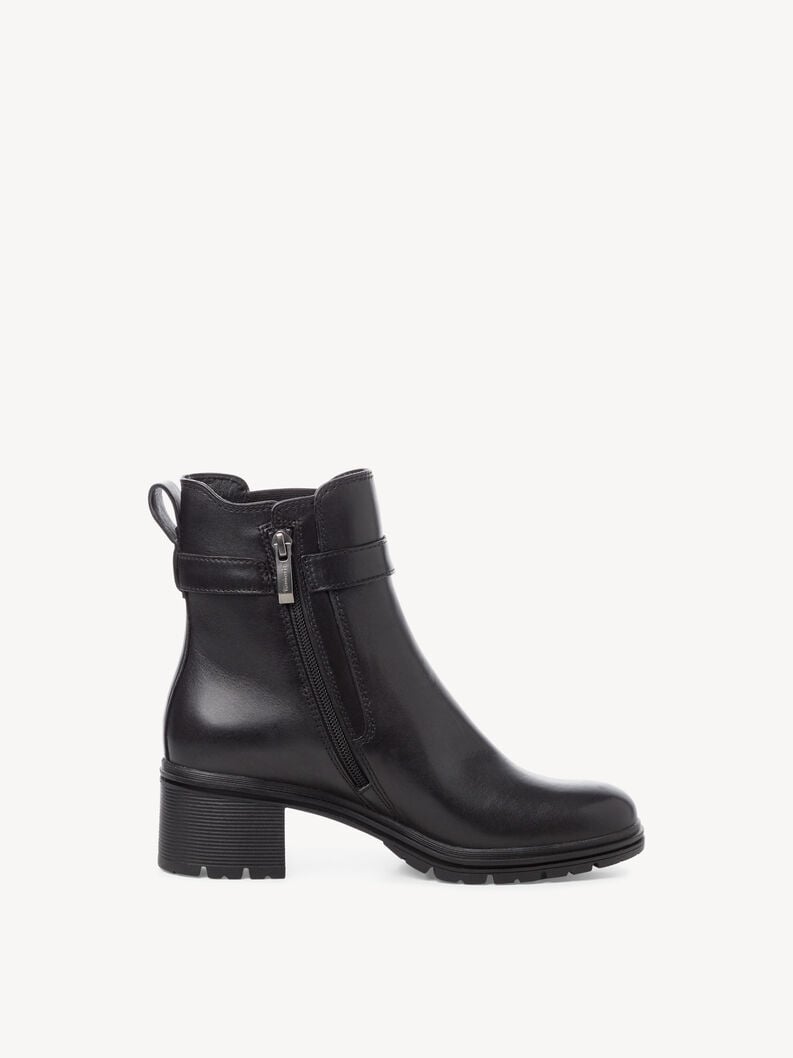 Tamaris Leder Stiefelette Gore-tex - Schwarz