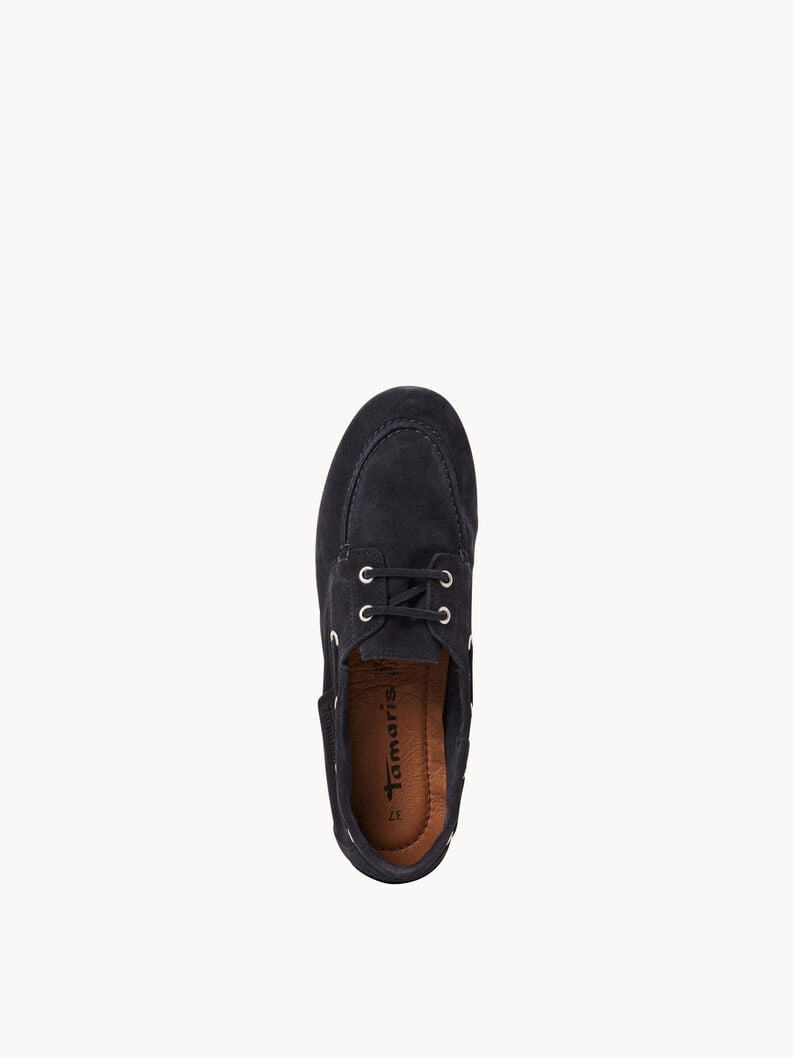 Tamaris Ledermoccassin - Blau