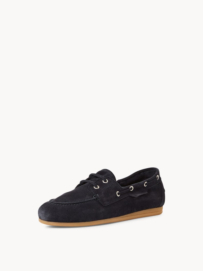 Tamaris Ledermoccassin - Blau