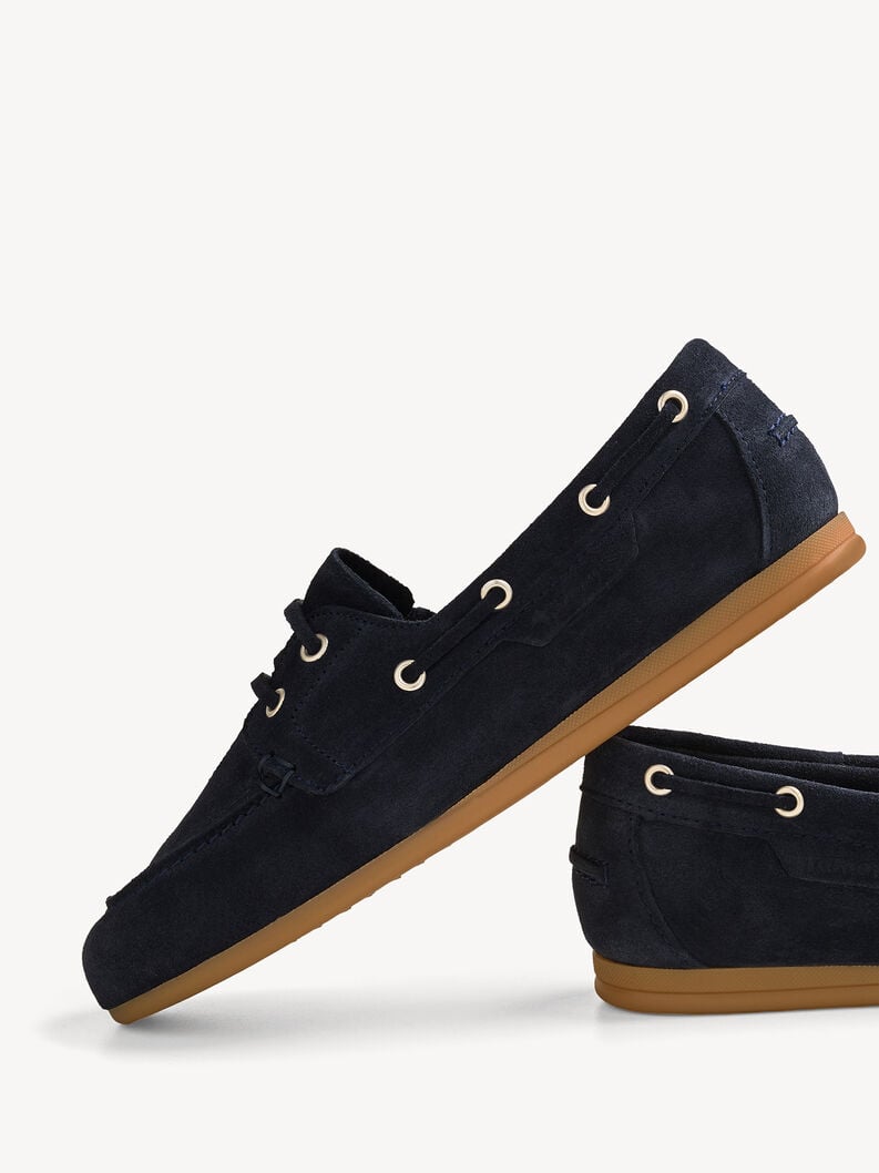 Tamaris Ledermoccassin - Blau