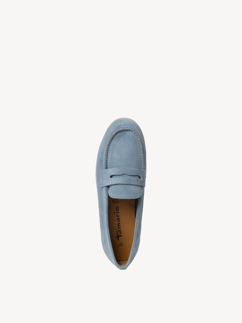 Tamaris Ledermoccassin - Blau