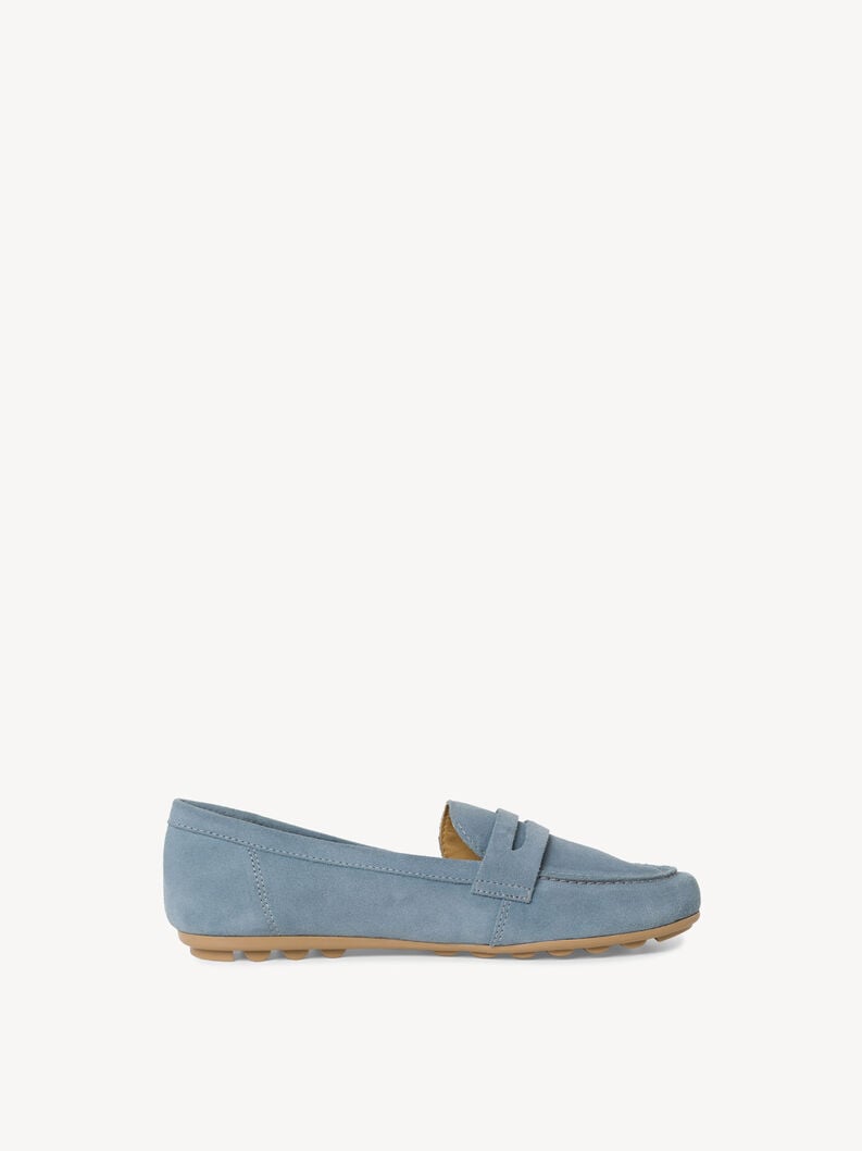 Tamaris Ledermoccassin - Blau
