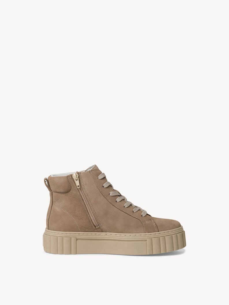 Tamaris Lederstiefelette - Beige