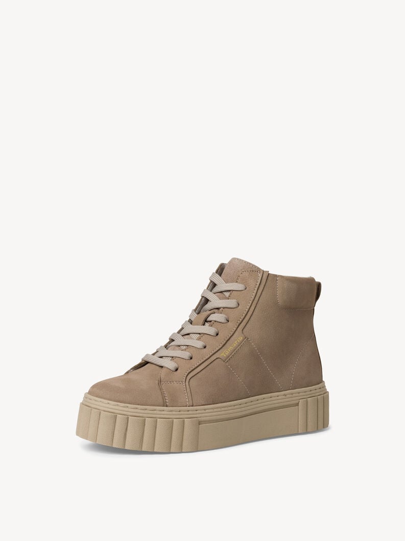 Tamaris Lederstiefelette - Beige