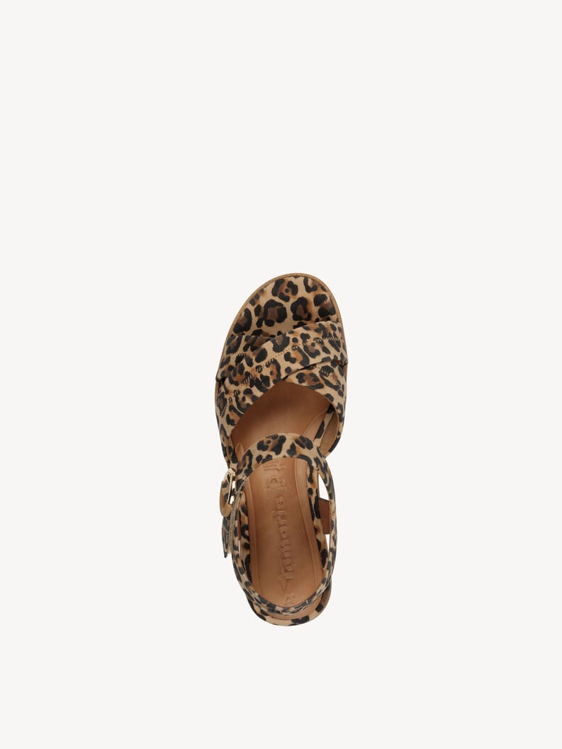 Tamaris Ledersandalette - Braun