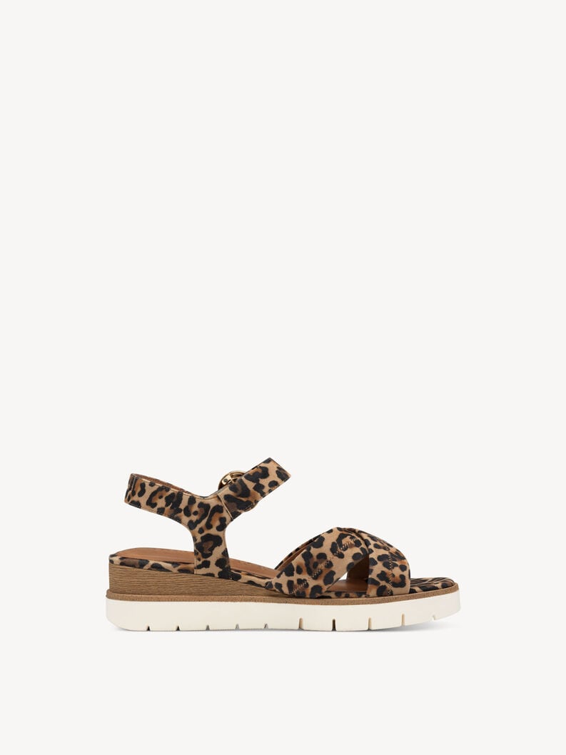 Tamaris Ledersandalette - Braun